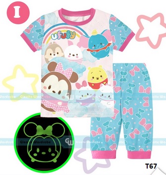 piyama anak cewek tsum tsum